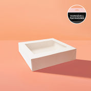 6inch X 6inch Coo Kie Box Small White