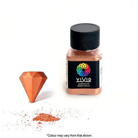 VIVID COPPER EDIBLE METALLIC DUST 10G