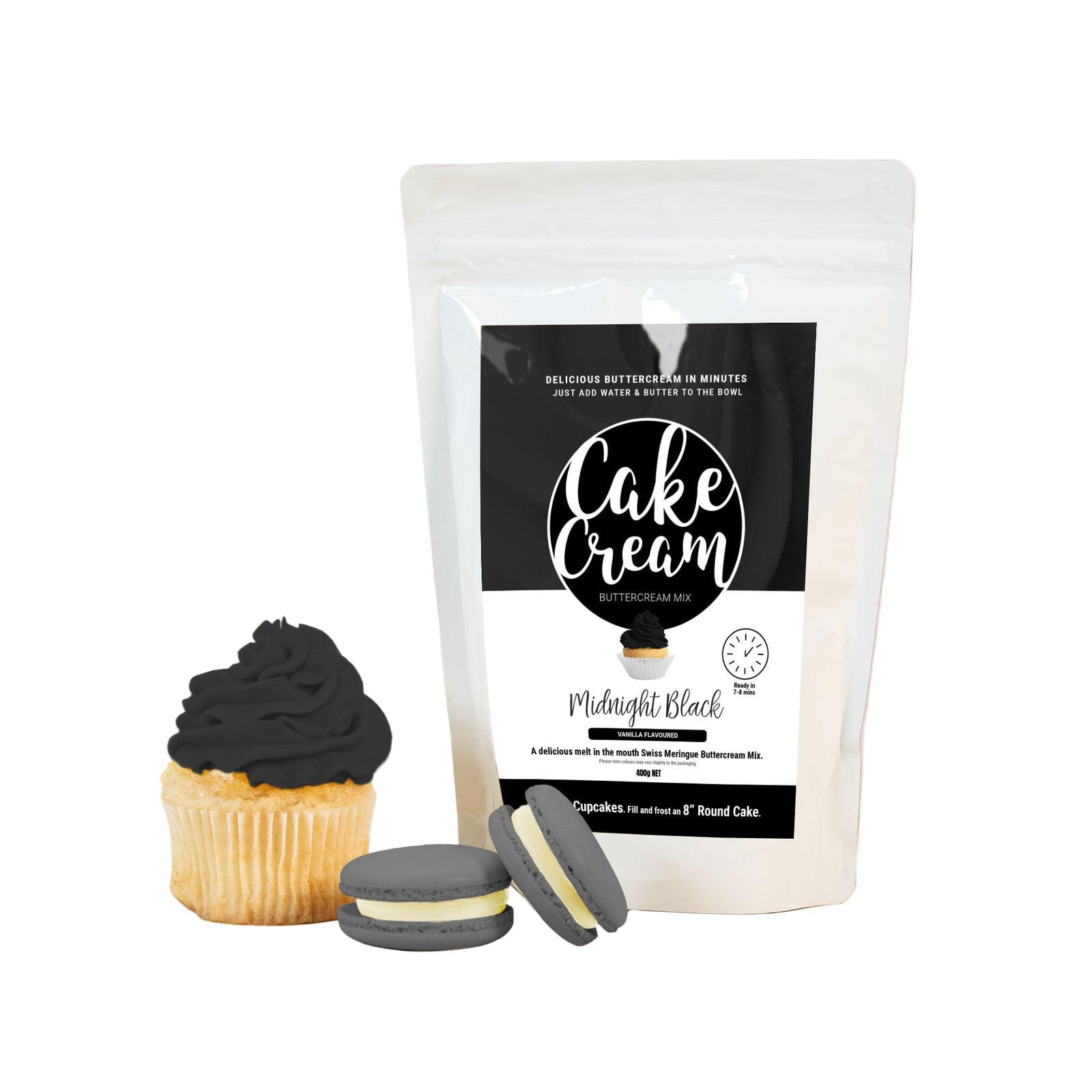 Cake Cream Midnight Black 400g