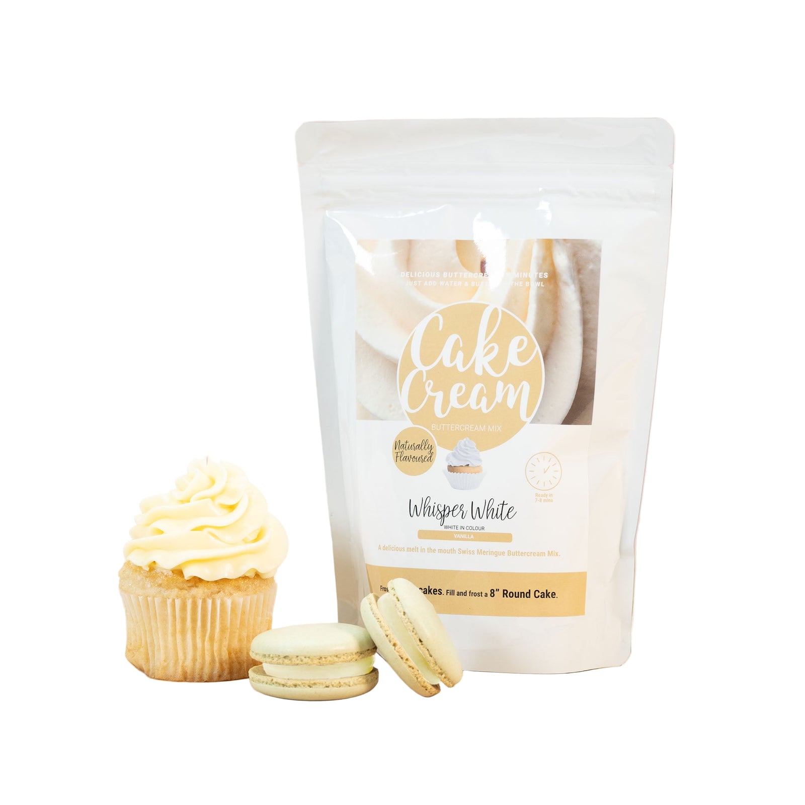 Cake Cream Whisper White 400g
