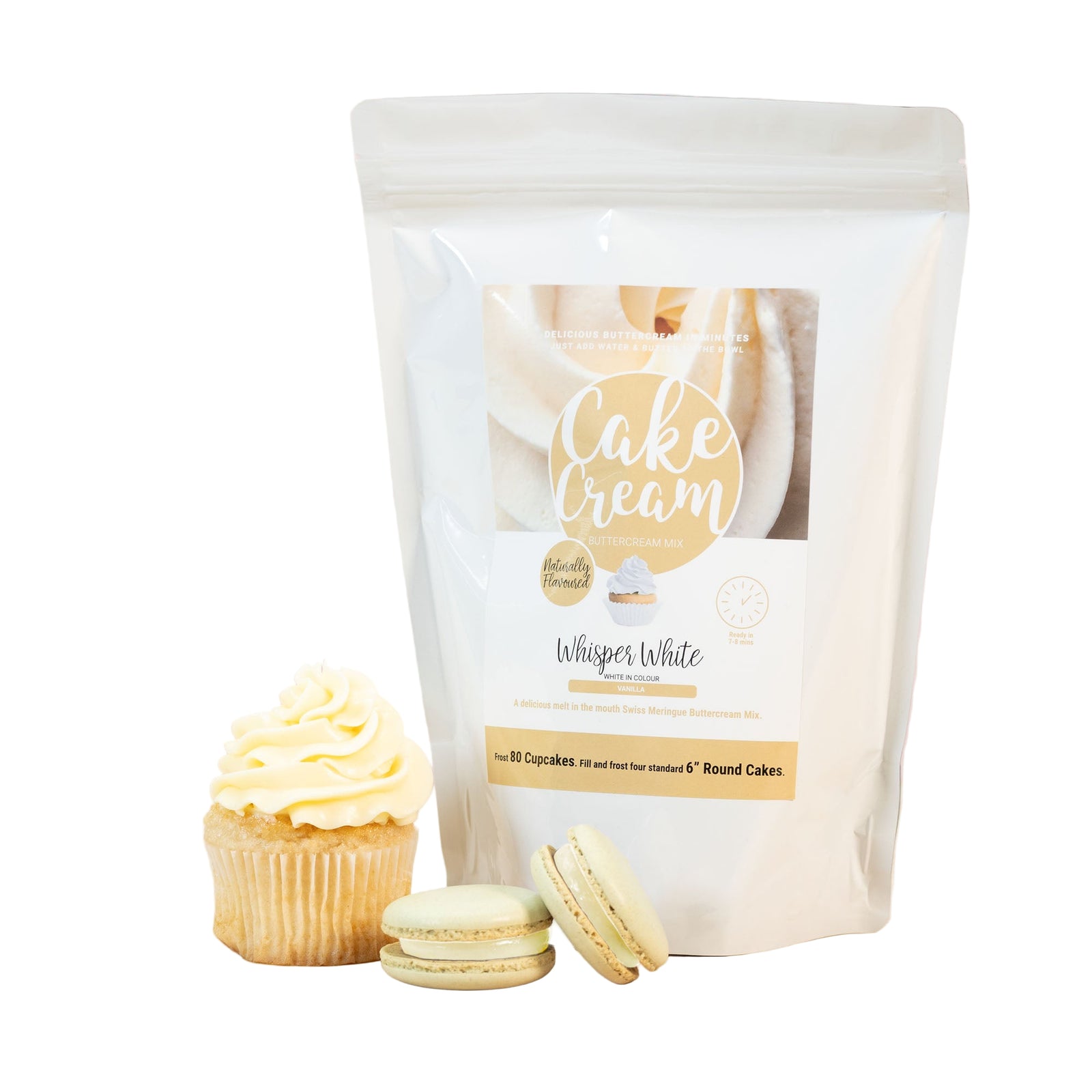 Cake Cream Whisper White 800g