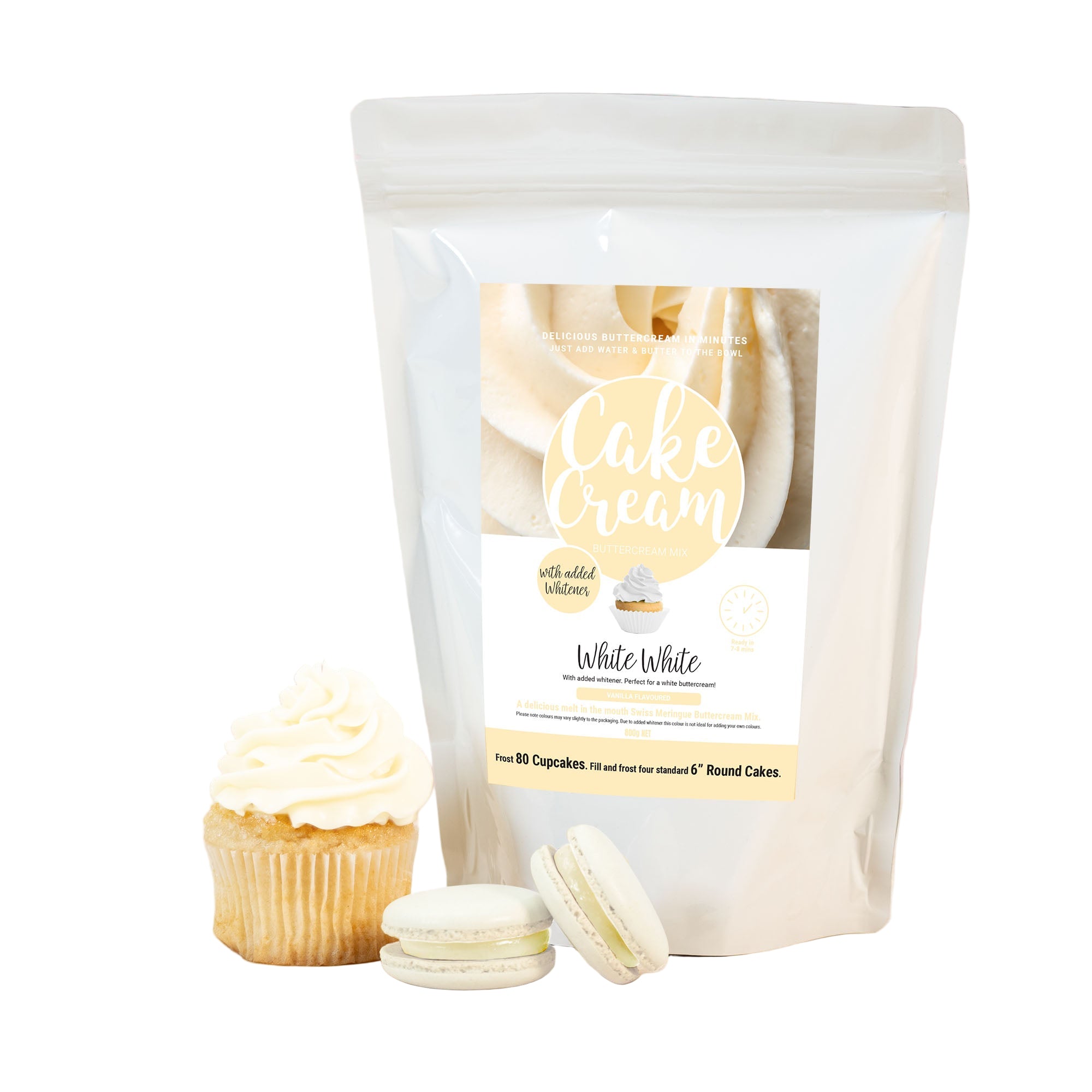 Cake Cream White White 800g