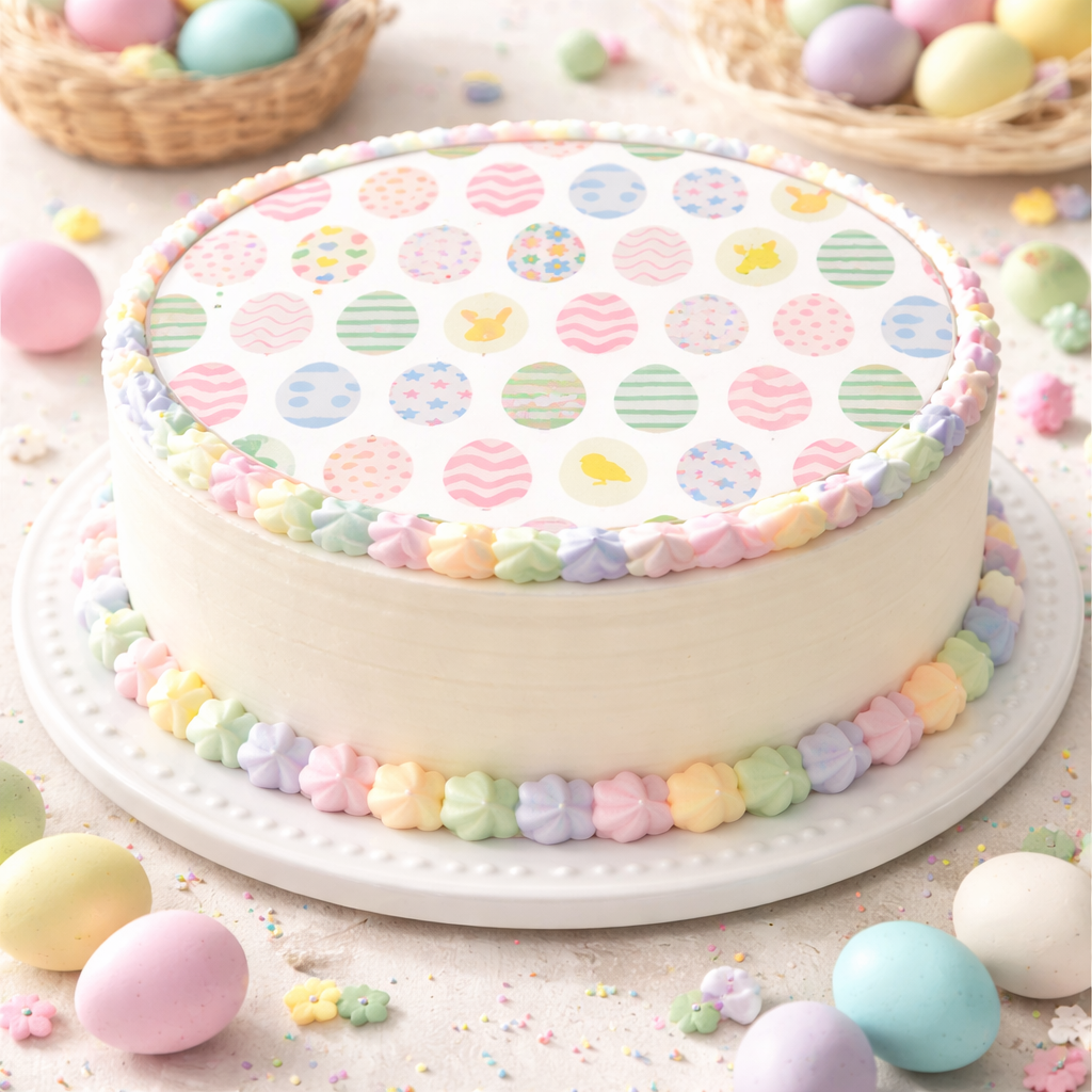 Easter Egg Edible Image Template