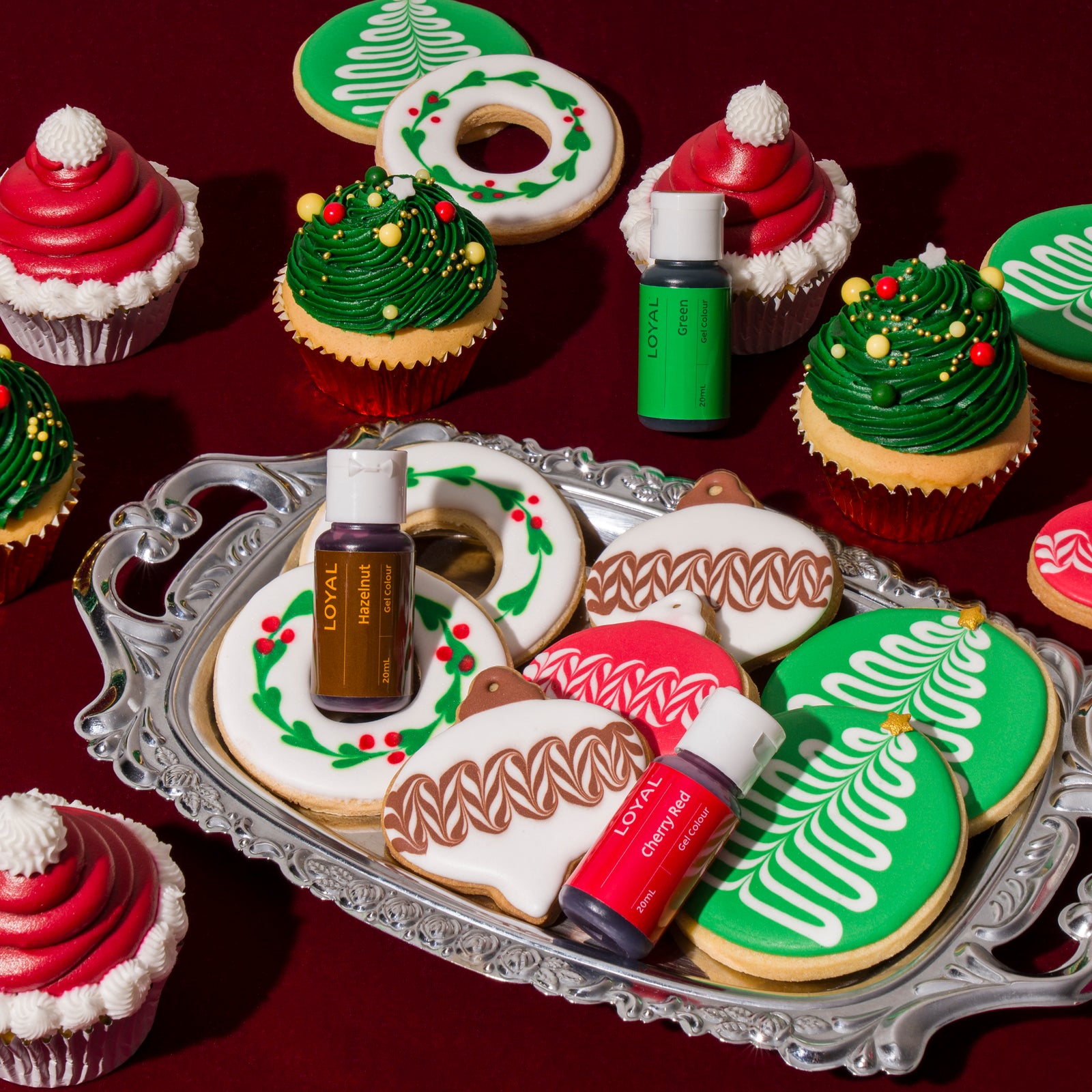LOYAL CHRISTMAS 3 x GEL COLOUR PACK