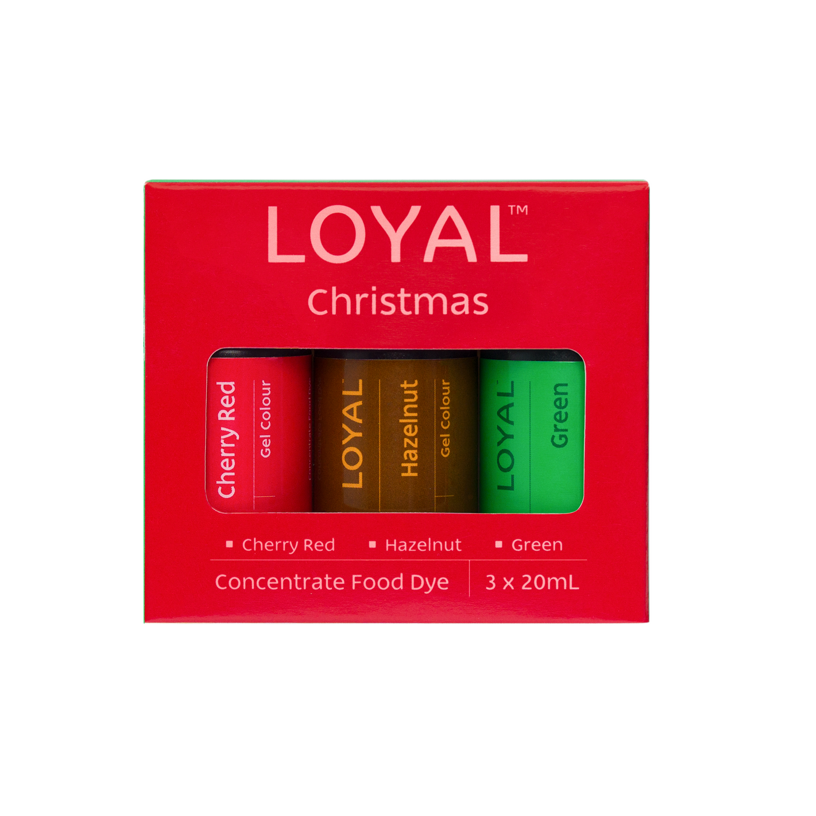 LOYAL CHRISTMAS 3 x GEL COLOUR PACK
