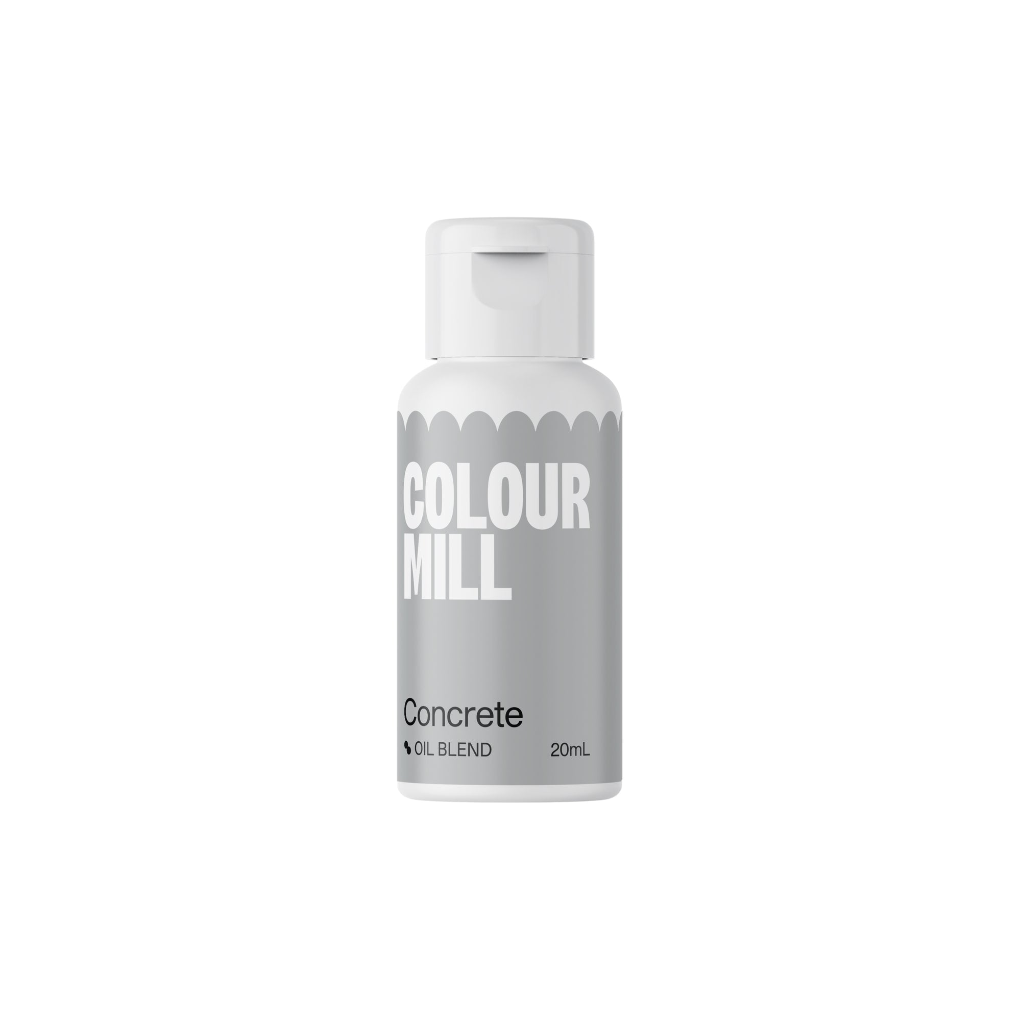 Colour Mill CONCRETE Oil Based Colouring 20ml - Cake Decorating Central