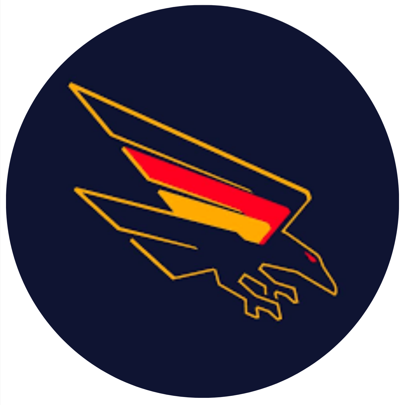 Crows Logo 8 Inch Round Edible Images