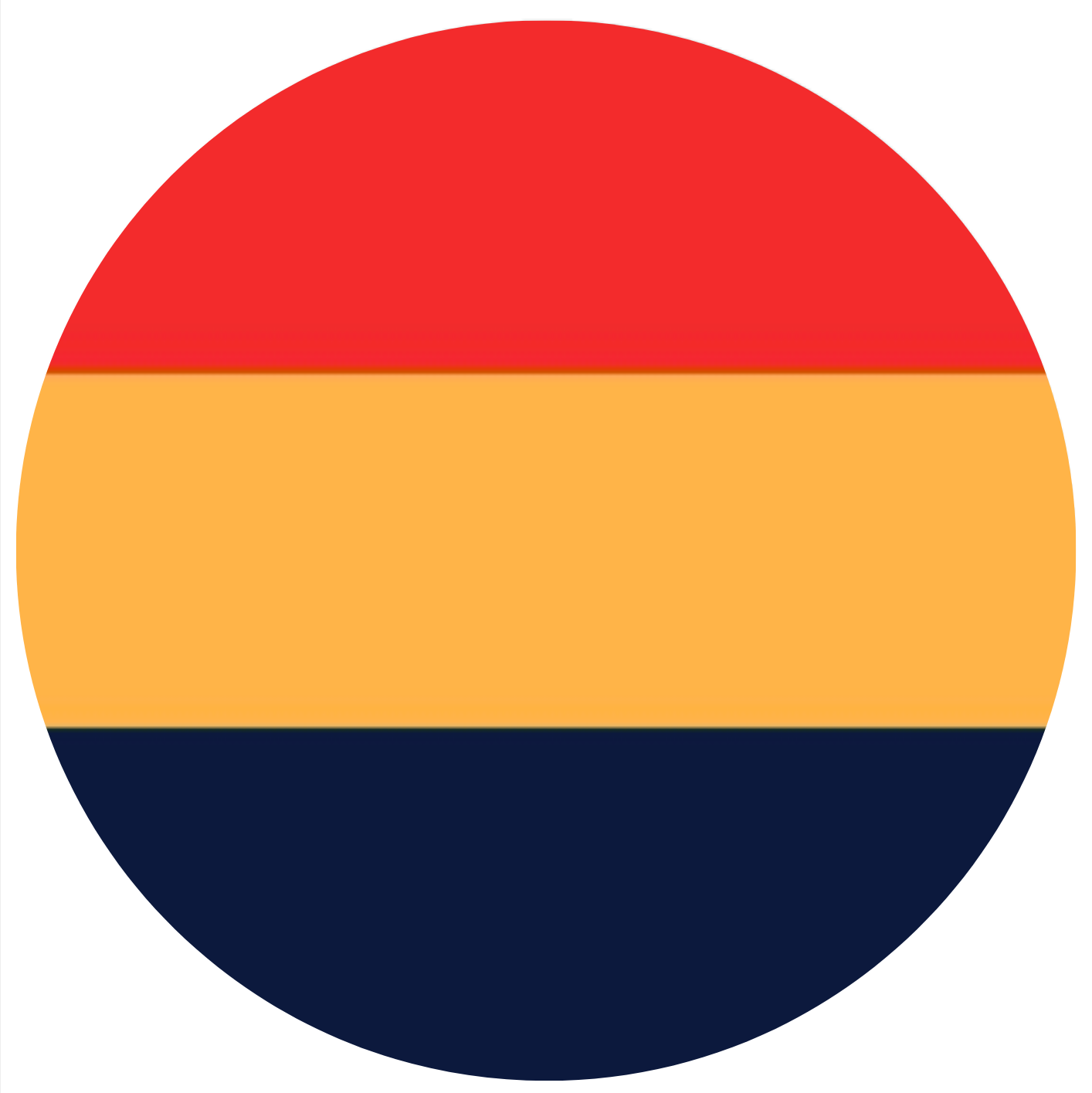 Crows Footy Stripes 8 Inch Round Edible Images