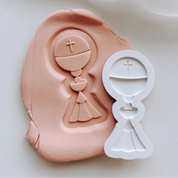 Simple Baptism Chalice Debosser + Cutter Set