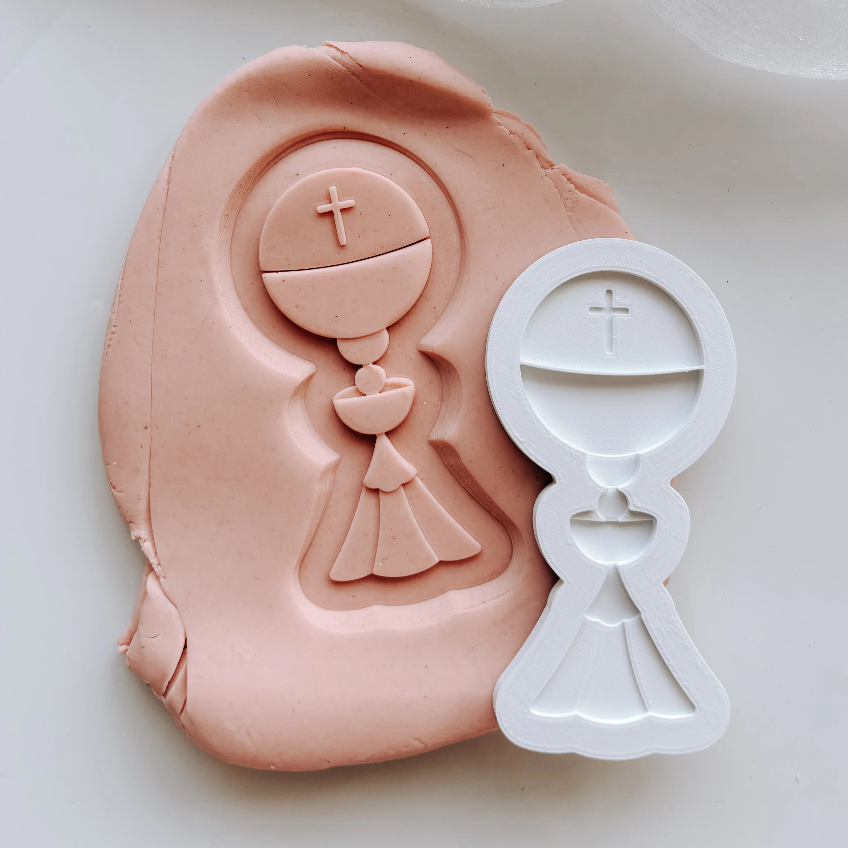 Simple Baptism Chalice Debosser + Cutter Set
