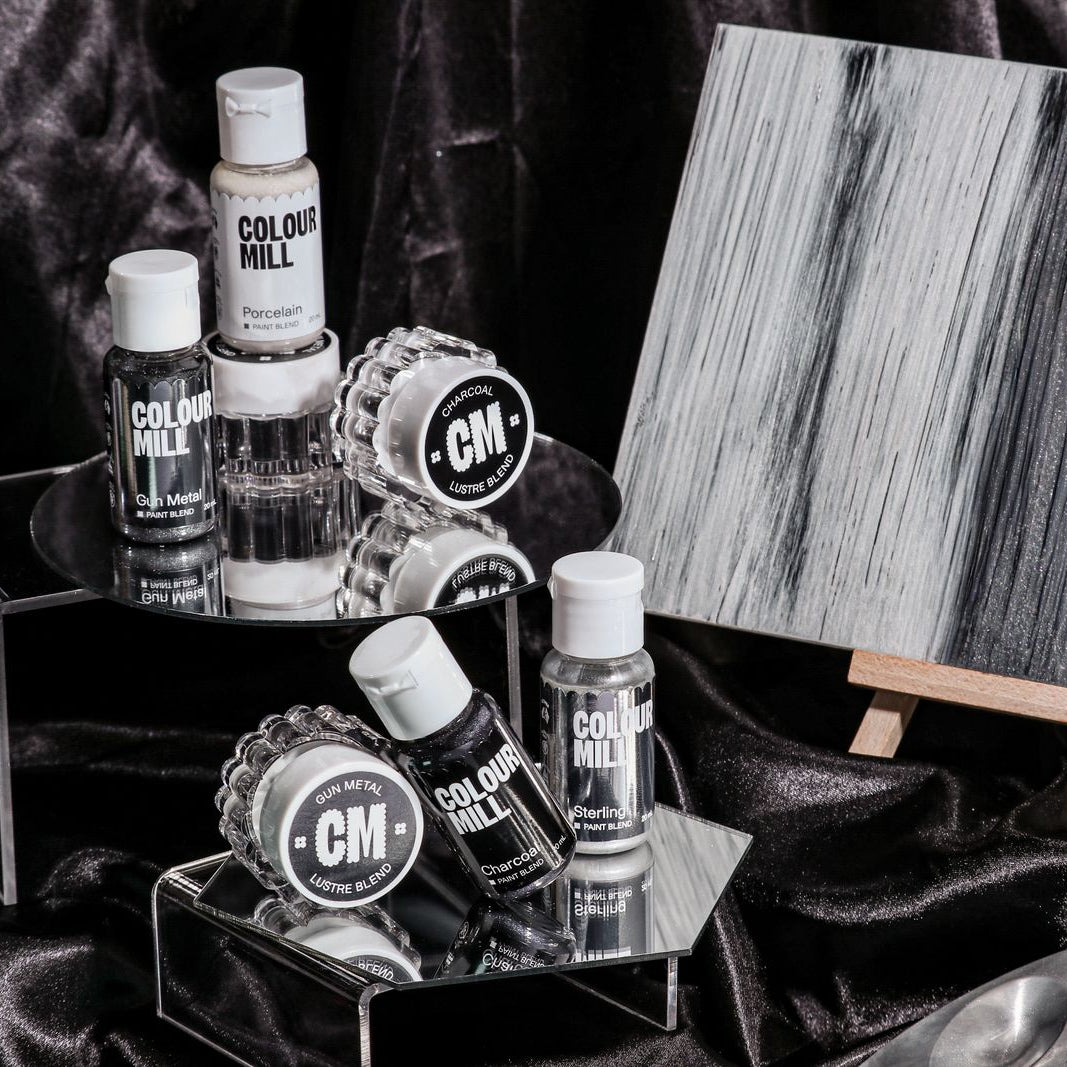 Metallic Paint Blend Gunmetal