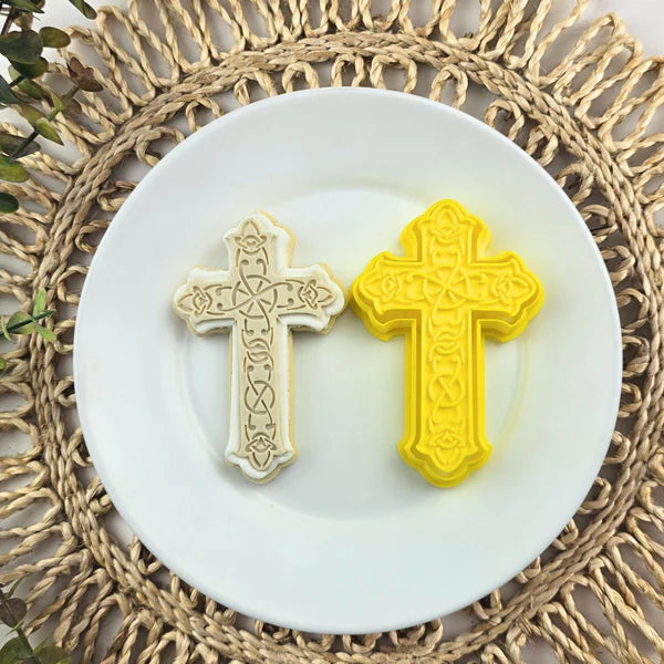 Decorative Cross Embosser and Cutter Set