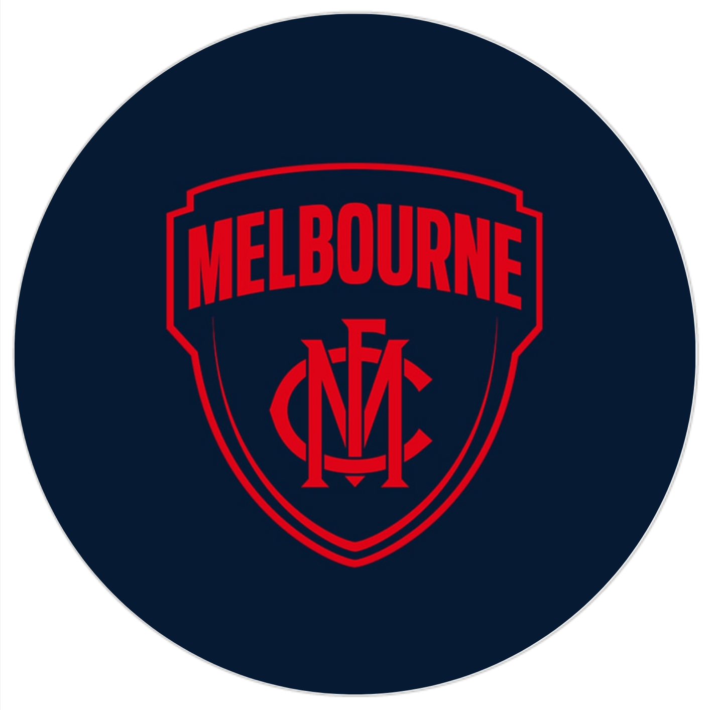 Demons Logo 8 Inch Round Edible Images