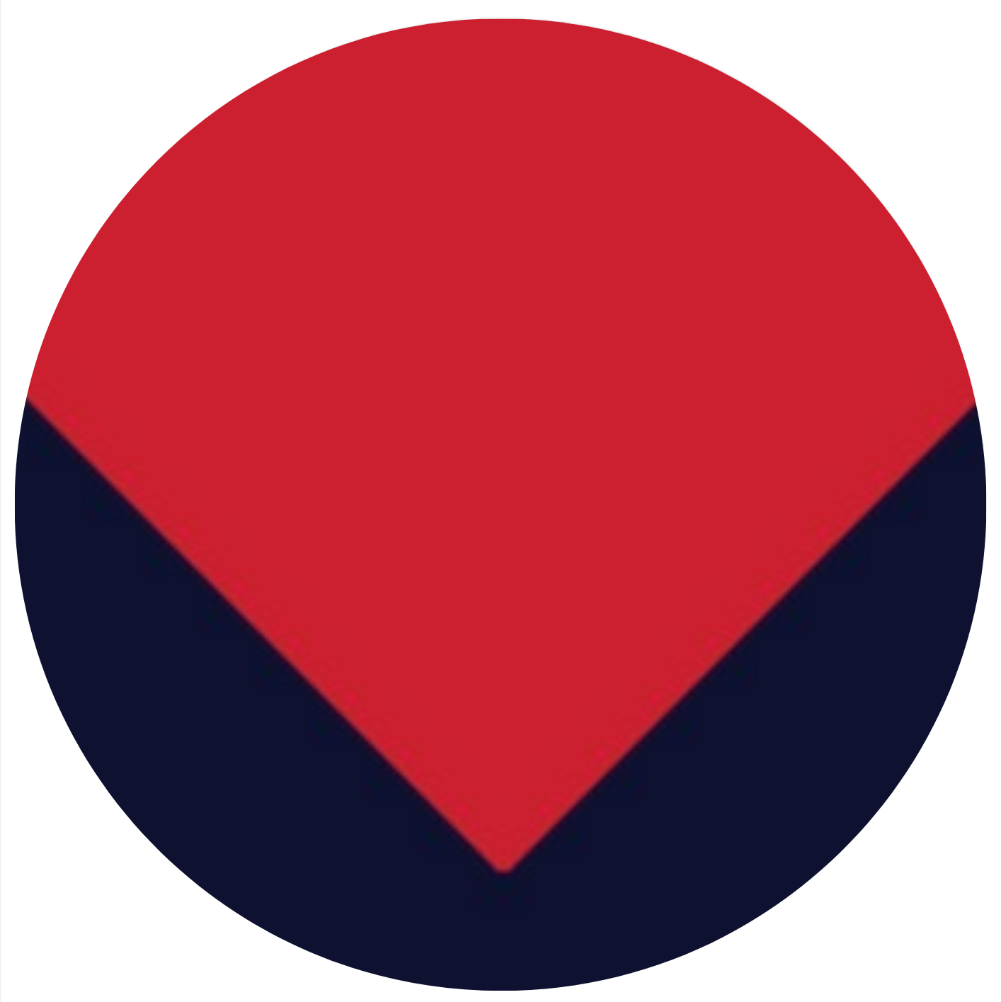 Demons Footy Stripes 8 Inch Round Edible Images