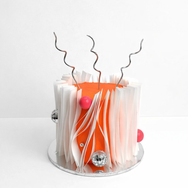 The Disco Wafer Buttercream Cake, Beginner, Saturday 28 February, Castle Hill