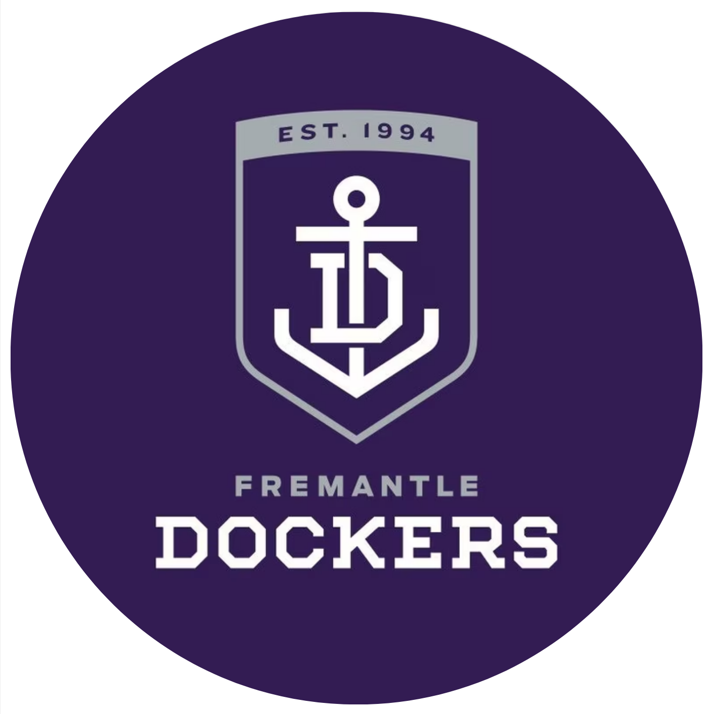 Dockers Logo 8 Inch Round Edible Images