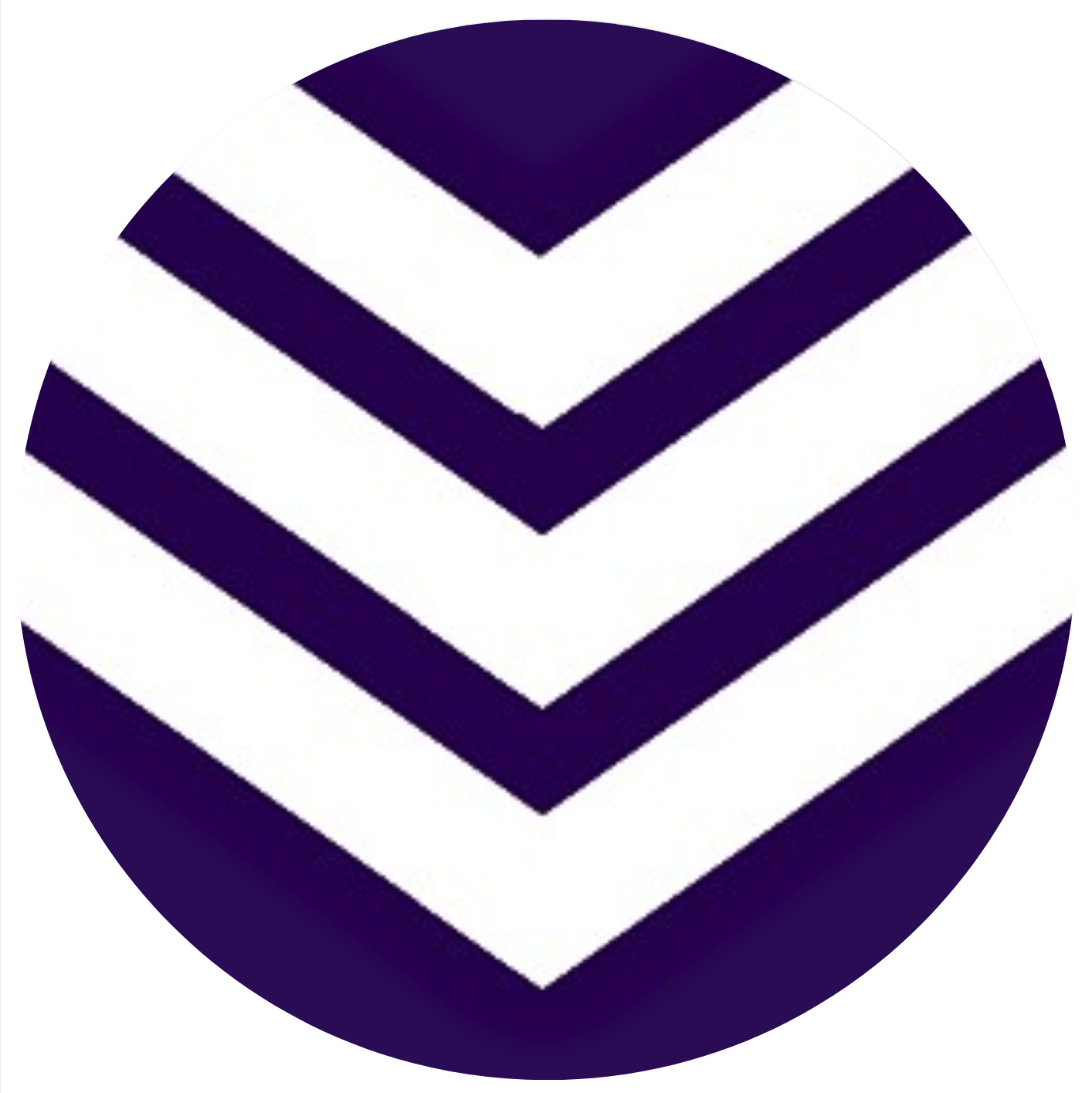 Dockers Footy Stripes 8 Inch Round Edible Images