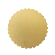 10inch Gold Scalloped Cake Board