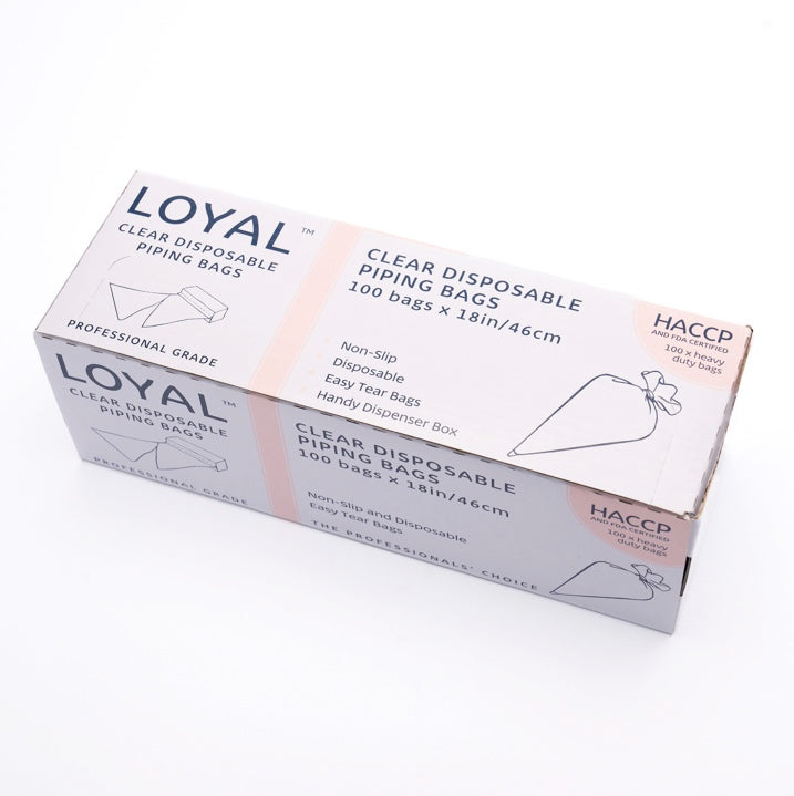 18inch Clear Disposable Piping Bags 100 pack