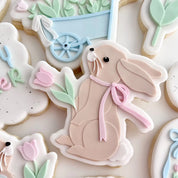 Garden Bunny with Tulip Debosser + Cutter Set