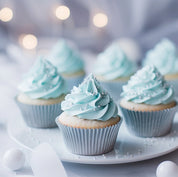 Baking Cups Medium Pastel Blue