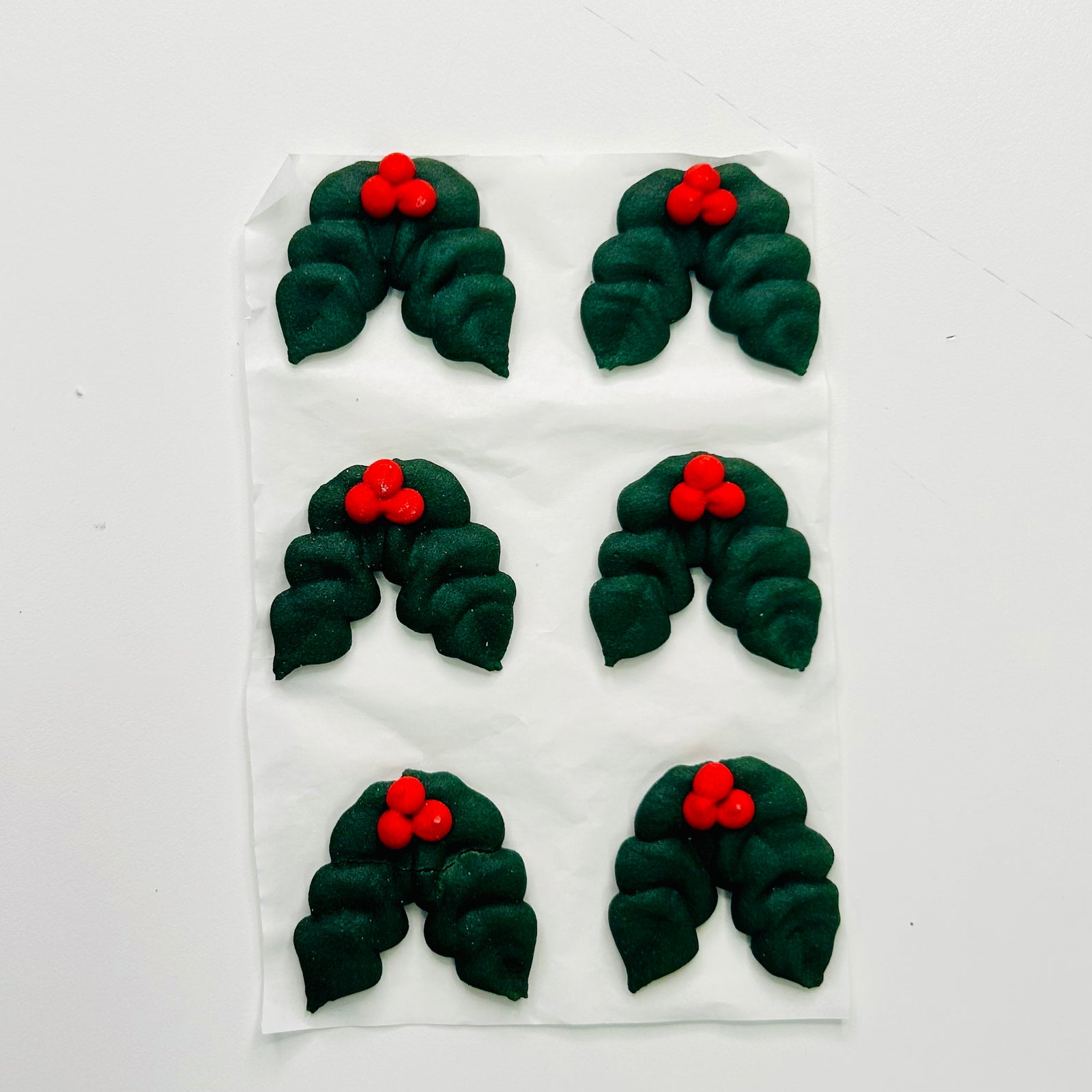 SUGAR HOLLY & BERRY MEDIUM PACK 6