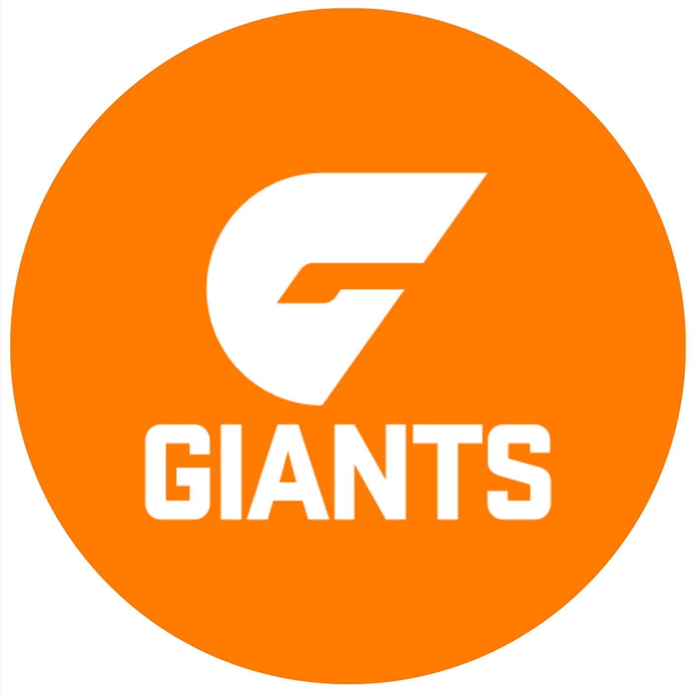 Giants Logo 8 Inch Round Edible Images