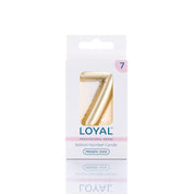 No 7 Gold Metallic Balloon Candle
