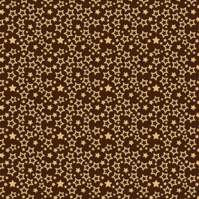 Stars Gold Transfer Sheet