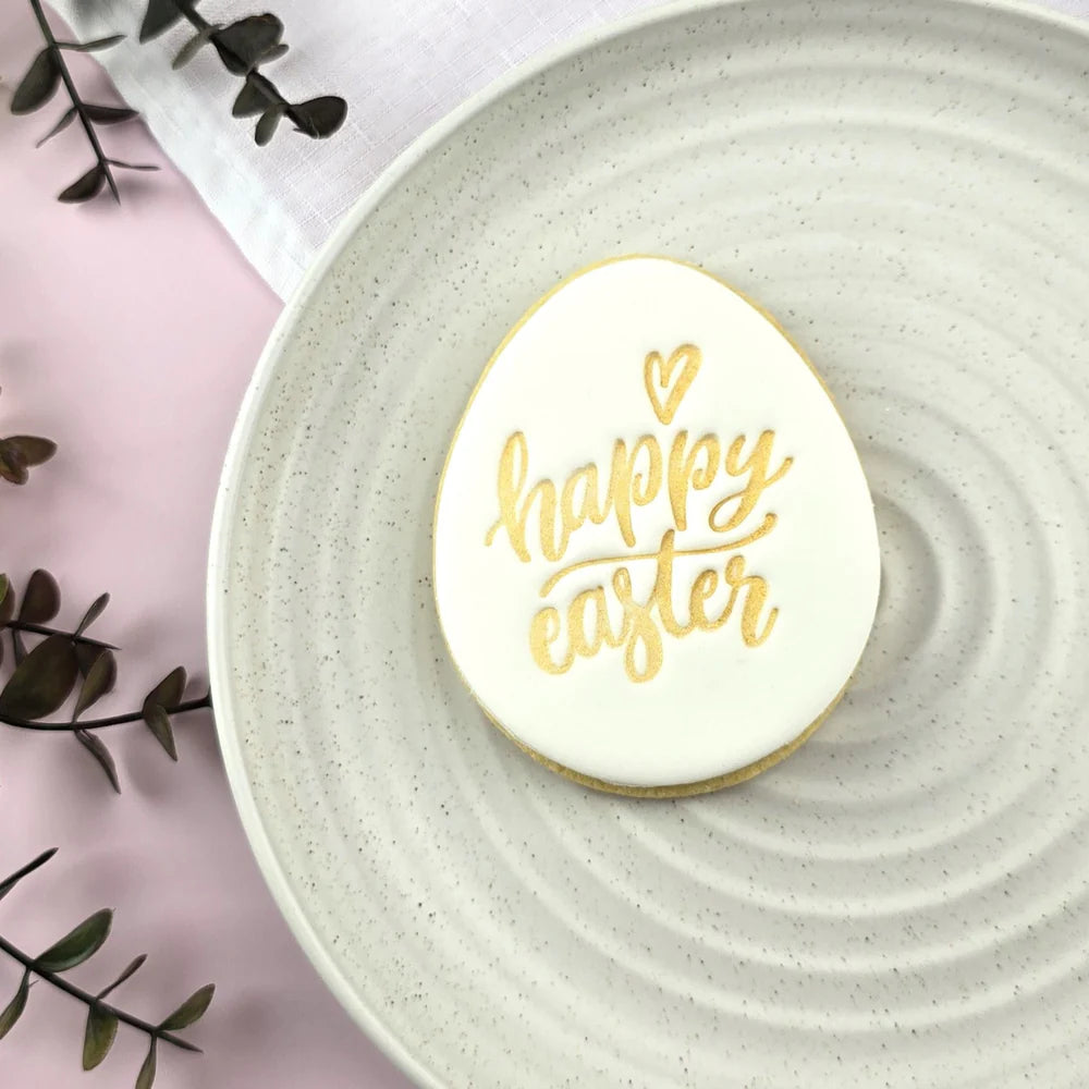 Happy Easter Embosser 60mm