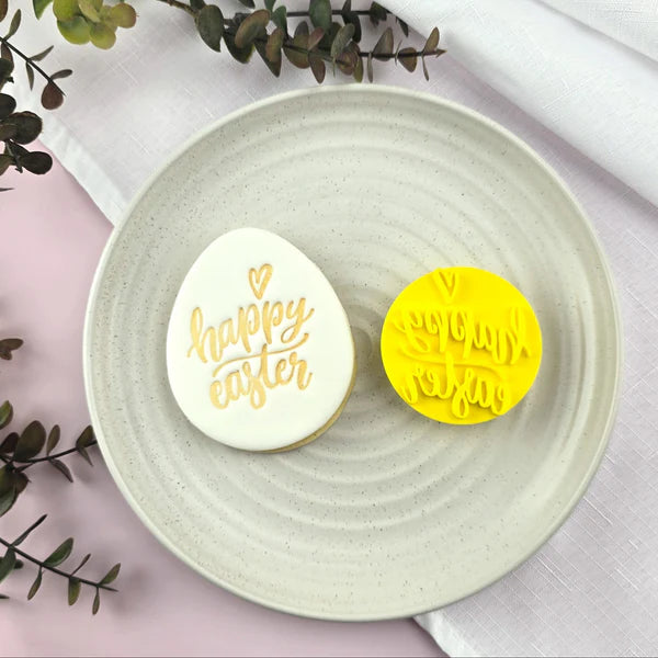 Happy Easter Embosser 60mm