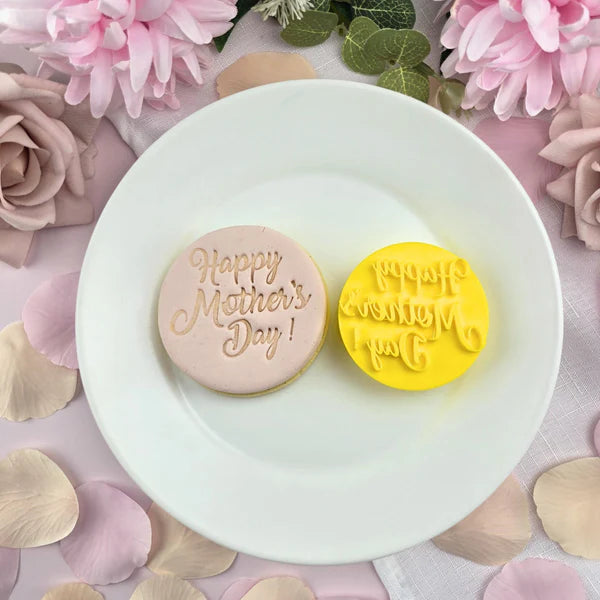 Happy Mothers Day V4 Embosser 60mm