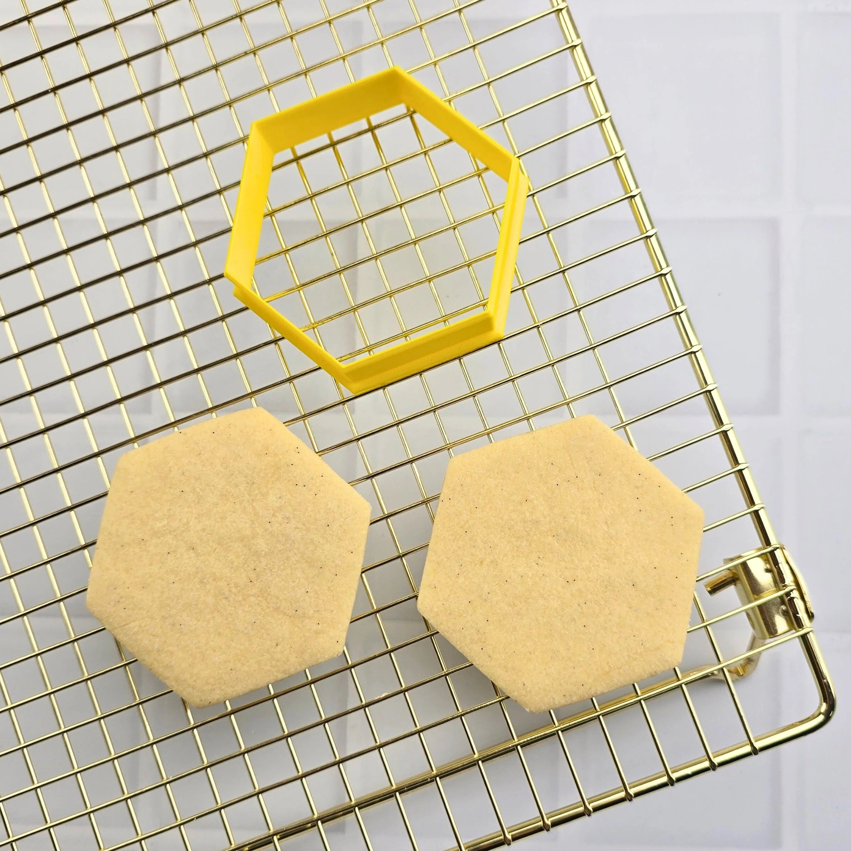 Hexagon Cookie Cutter 76mm