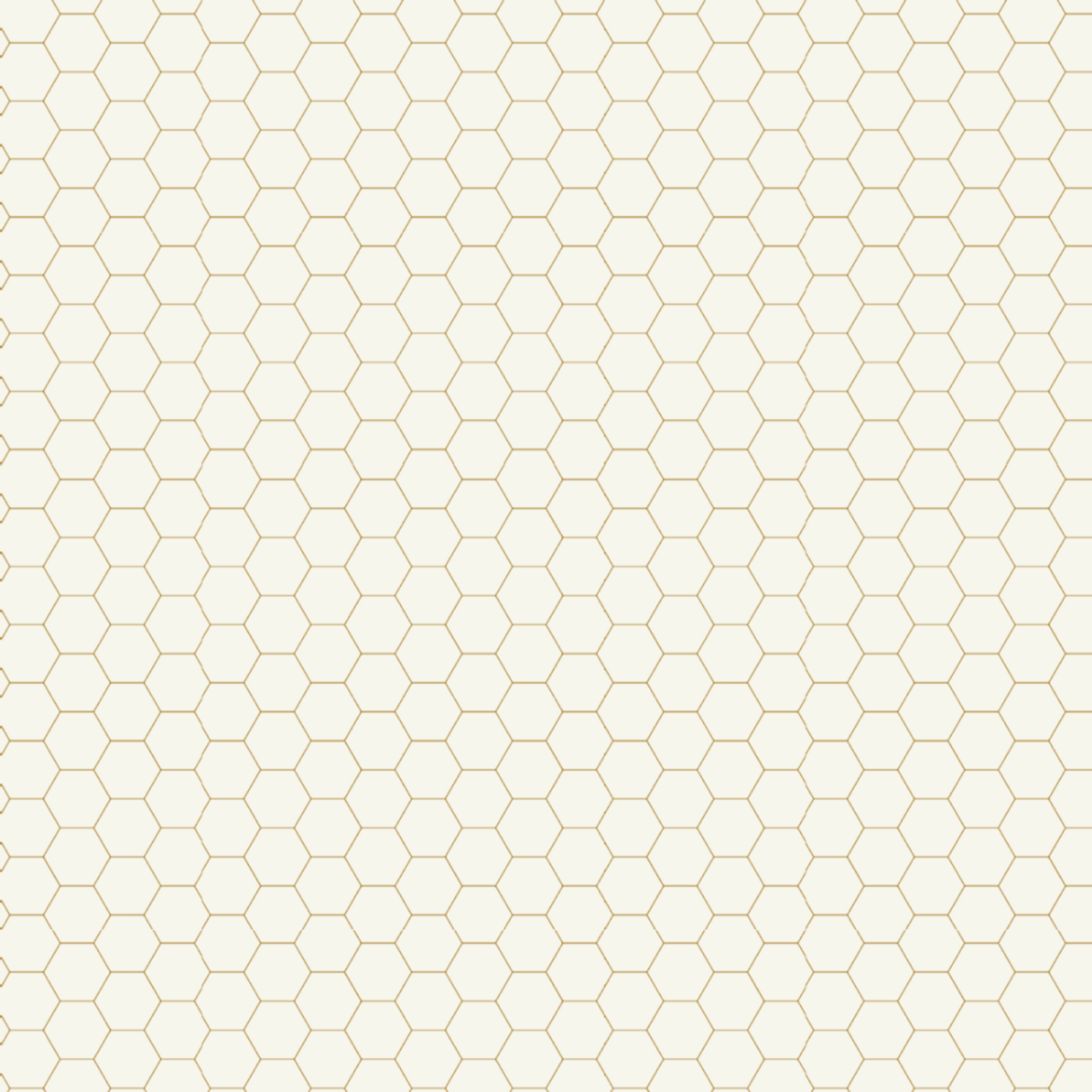 Gold Honeycomb Transfer Sheet