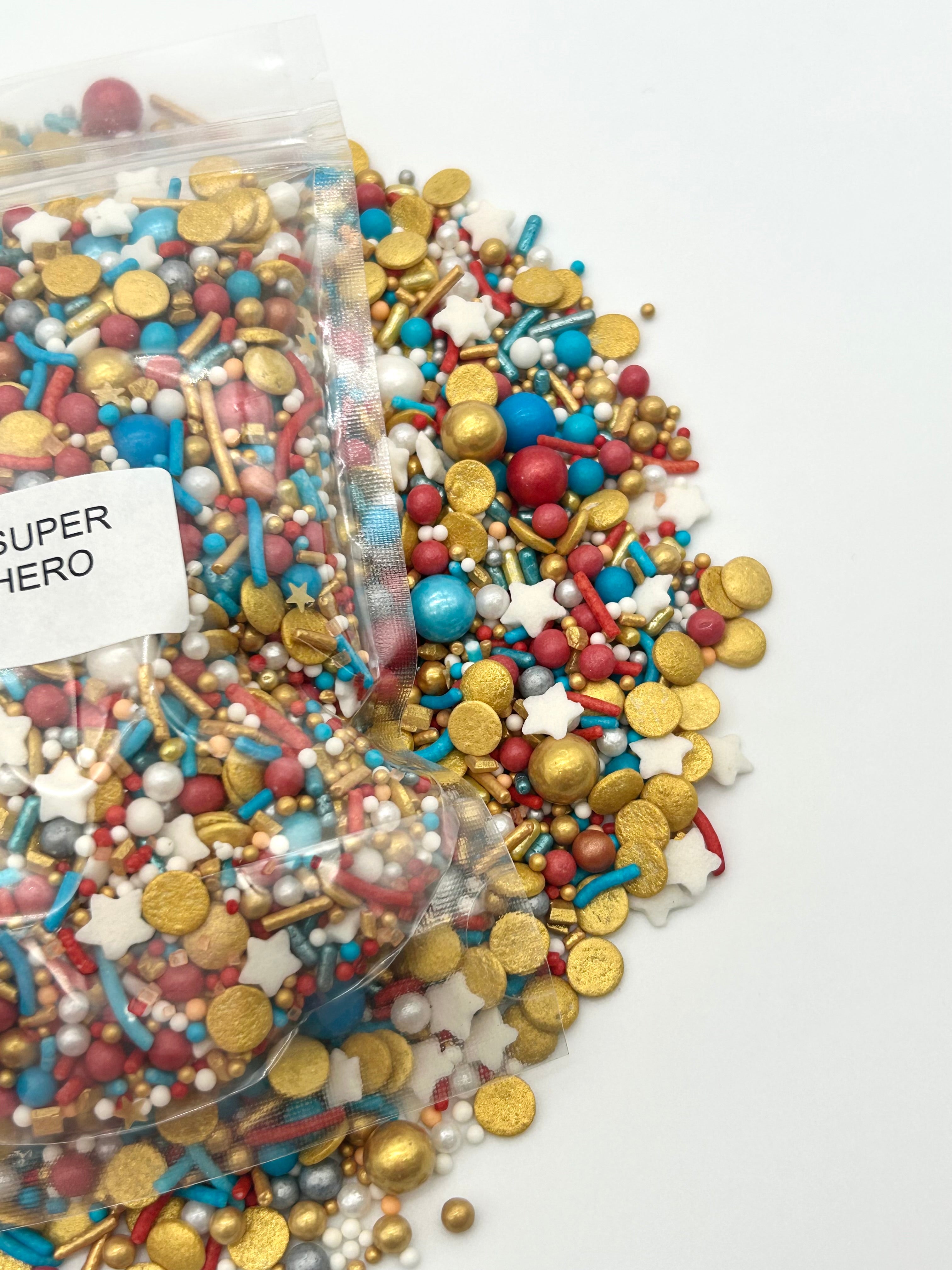 Super Hero Sprinkle Mix