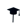 GRADUATION CAP Acrylic Topper