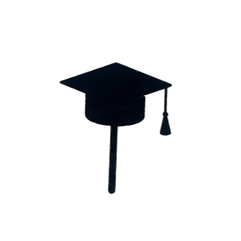 GRADUATION CAP Acrylic Topper