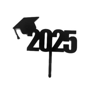 GRADUATION 2025 with CAP Acrylic Topper