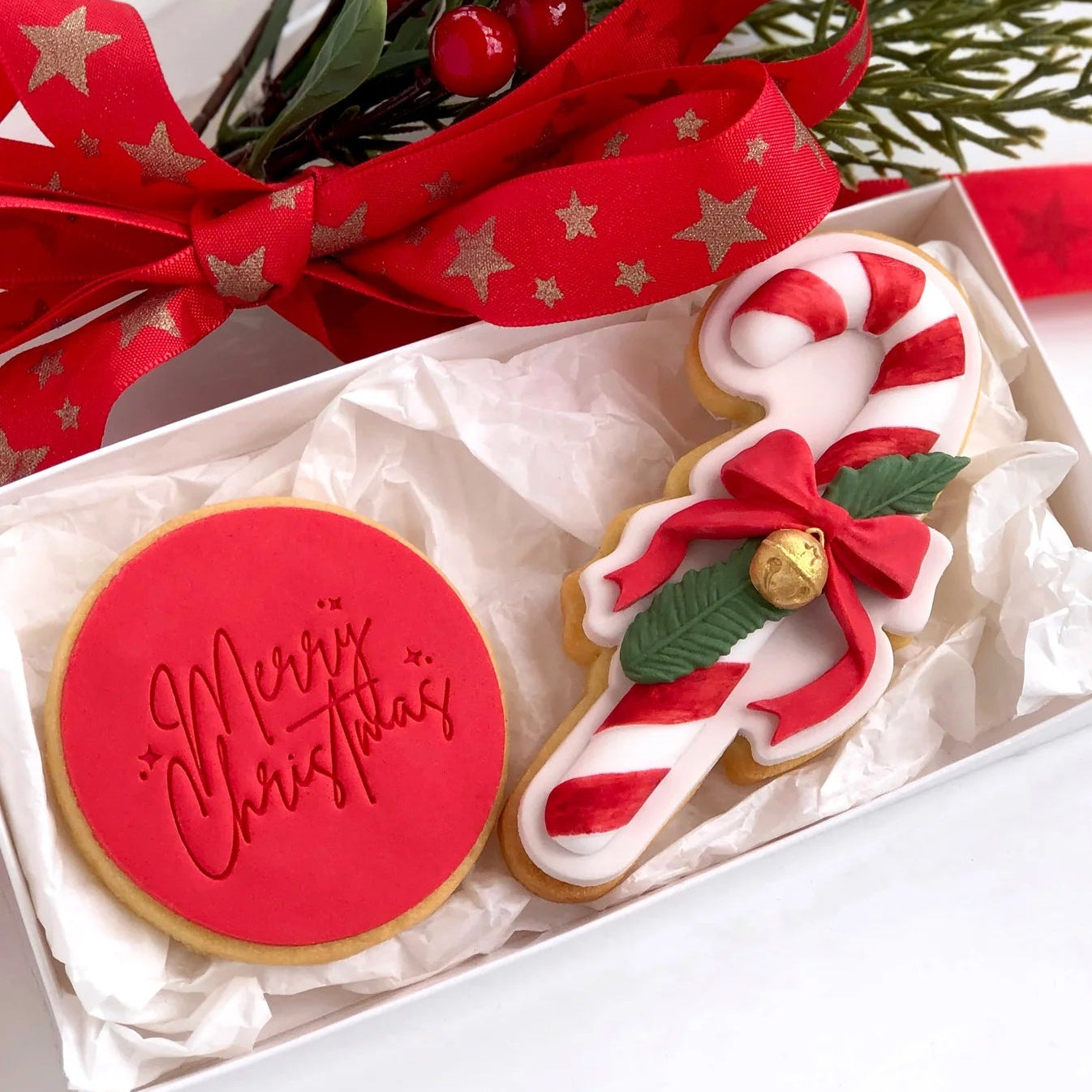 Candy Cane Silicone Mould + Cutter Set