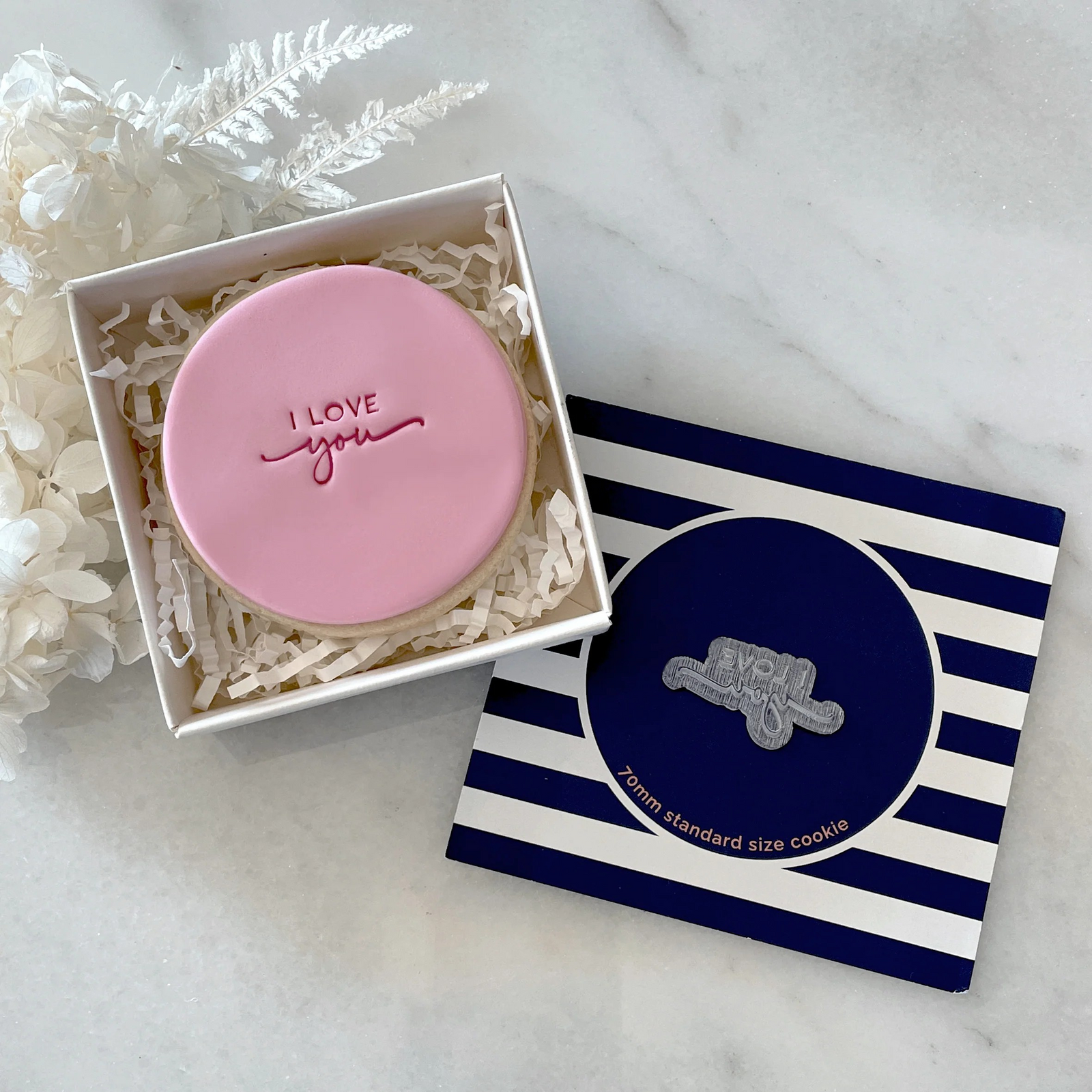 I love you Tiny text Stamp by