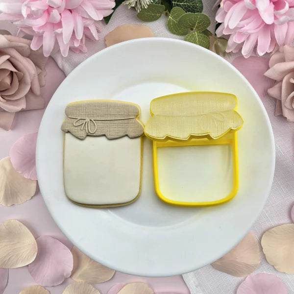 Jam Jar Cutter and Debosser Set