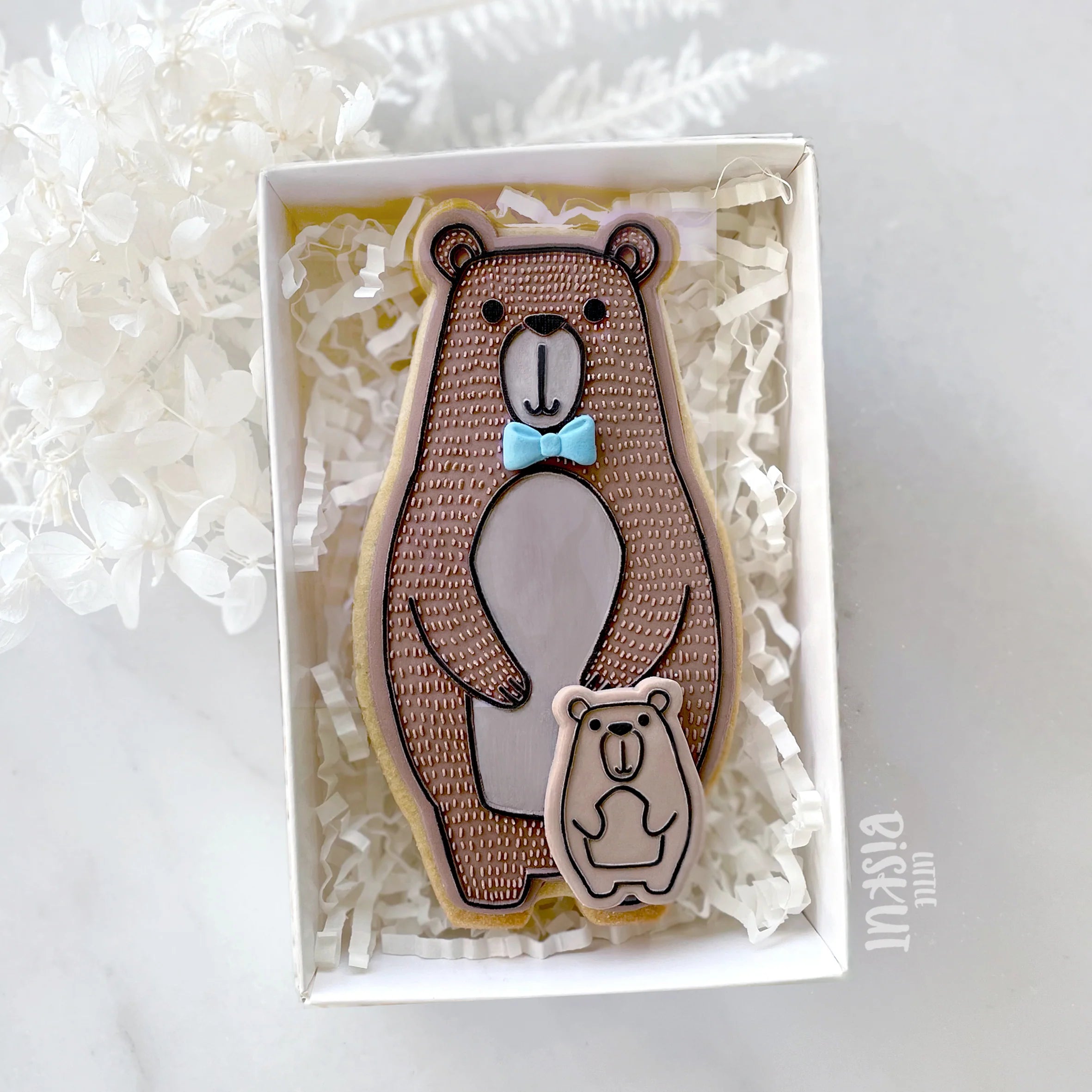 Bear and Cub Cutter & Debosser Set