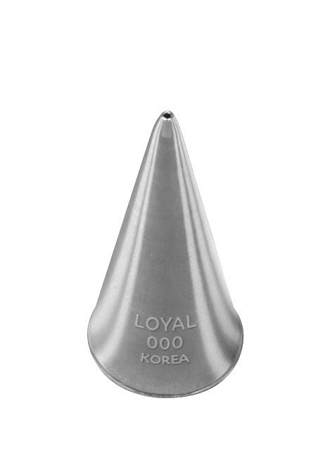 Loyal Piping Tip 000 ROUND STANDARD S/S