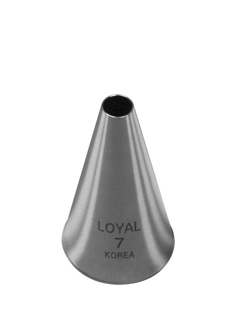 Loyal Piping Tip 7 ROUND STANDARD S/S