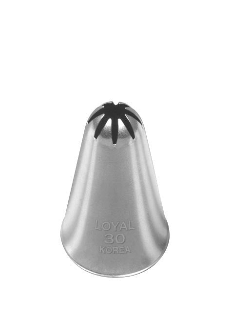 Loyal Piping Tip 30 CLOSED STAR STANDARD S/S