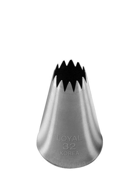 Loyal Piping Tip 32 OPEN STAR STANDARD S/S