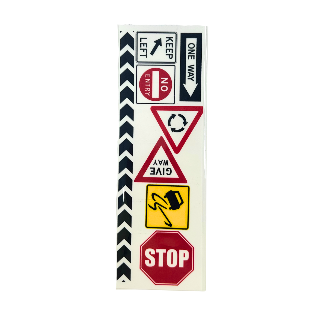 TRAFFIC EDIBLE IMAGE STRIP 8PCE