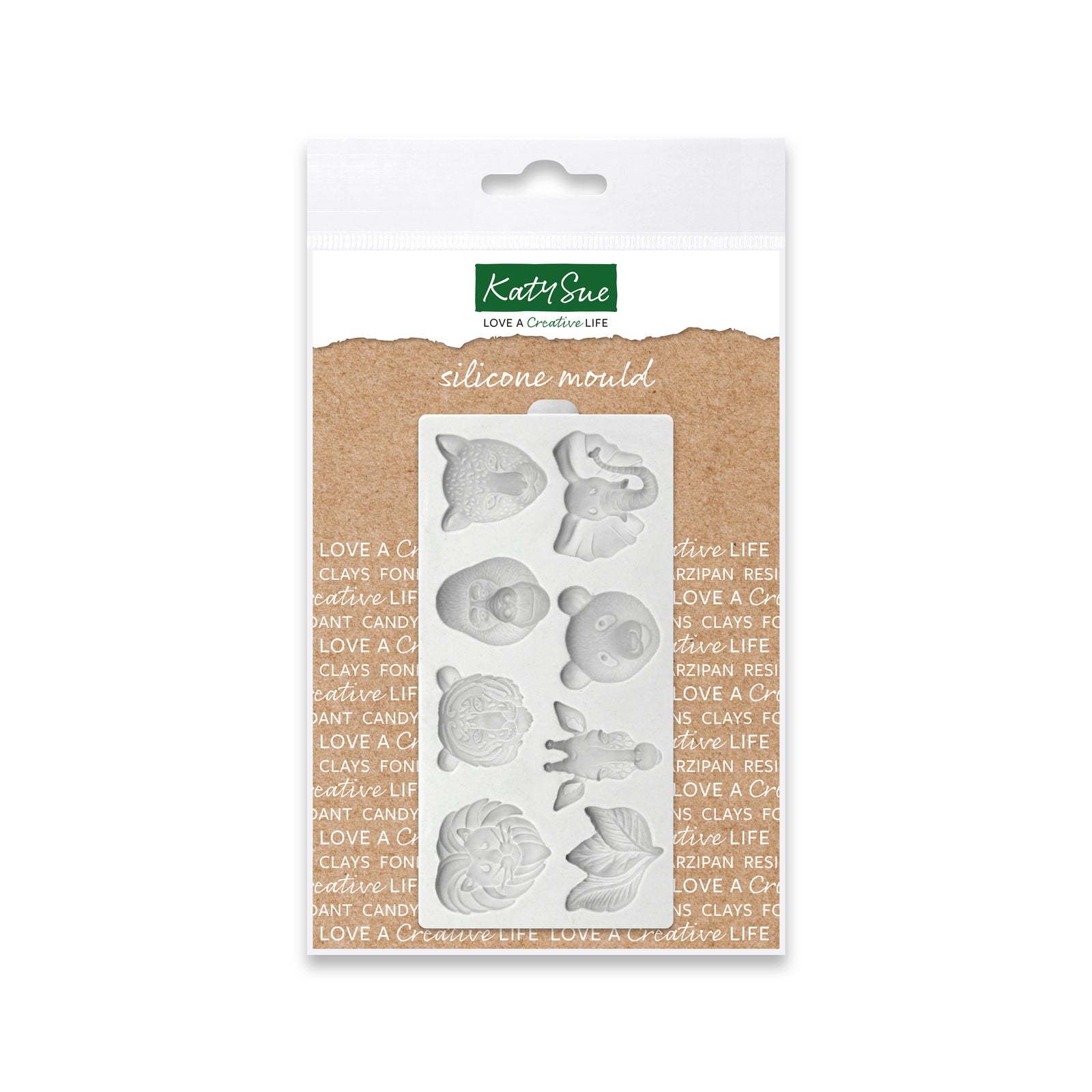 Katy Sue Large Animal Heads Silicone Mould