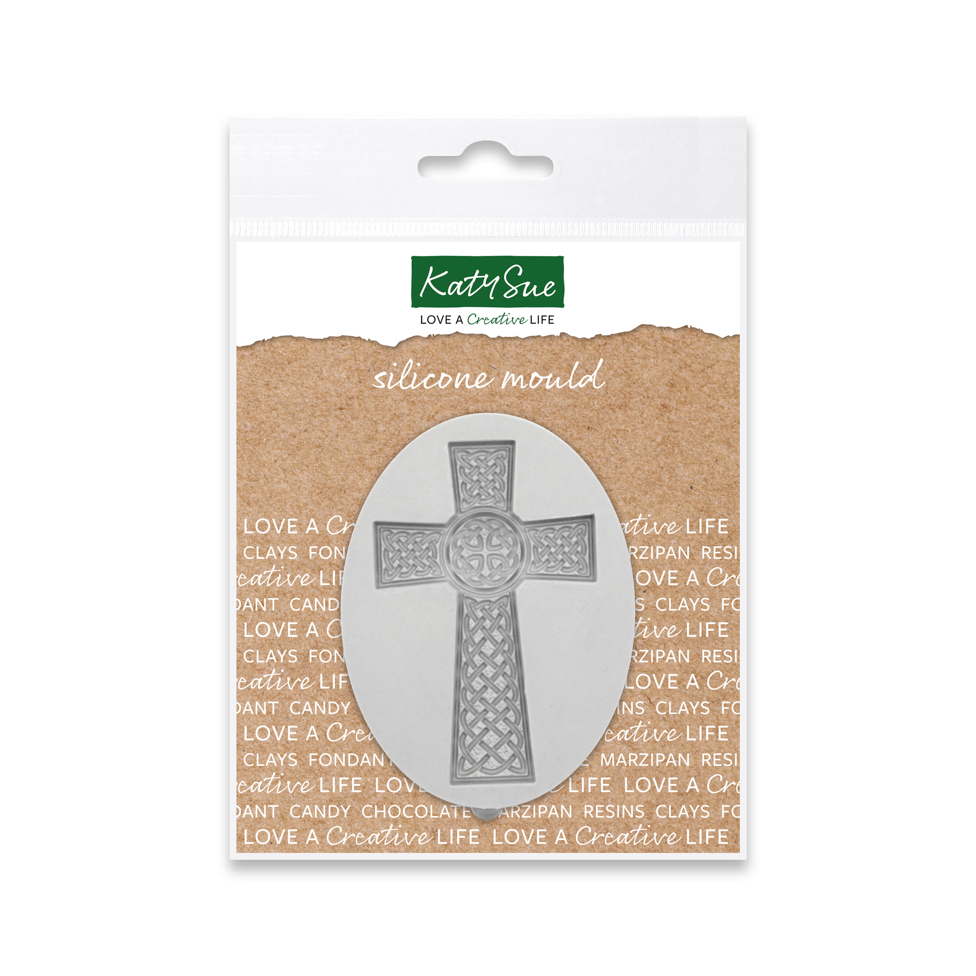 Katy Sue Large Celtic Cross Silicone Mould