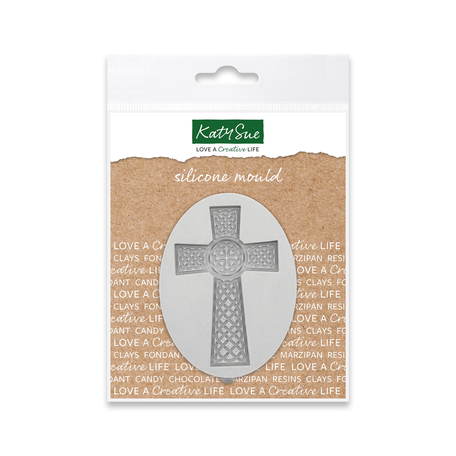 Katy Sue Large Celtic Cross Silicone Mould